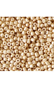 Seed beads 11/0 (2mm) Amber beige